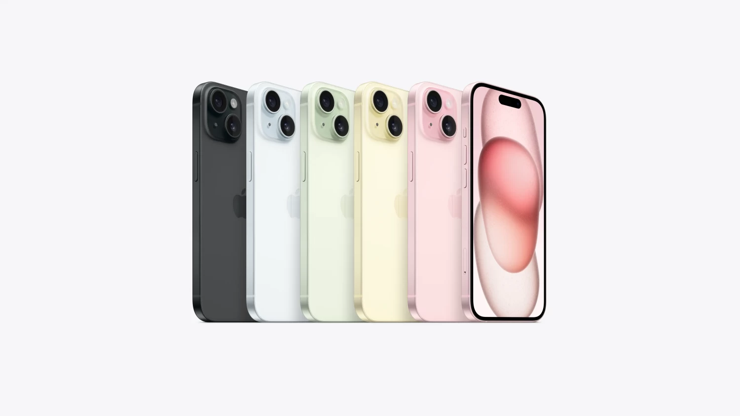 Apple 15 full network 256G genuine pink blue yellow green black