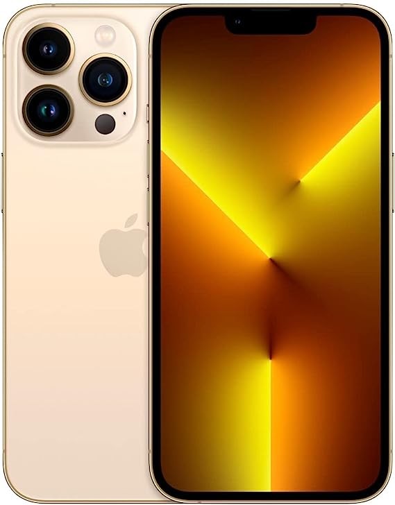 Apple iPhone 13 Pro Max, 128GB, Gold - Unlocked (Renewal)