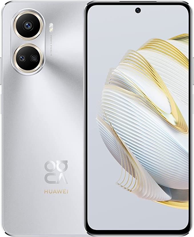 HUAWEI Nova 10 SE Dual SIM 128GB ROM + 8GB RAM Factory Unlocked 4G/LTE Android Smartphone (Starry Silver) - International Version